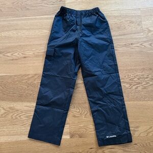 COLUMBIA Youth Rain Pants Small. New no tags